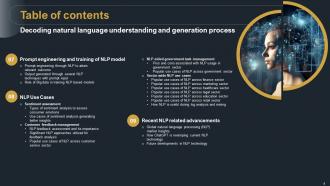 Decoding Natural Language Understanding And Generation Process Powerpoint Presentation Slides AI CD V Idea Attractive