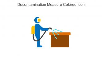 Decontamination Measure Colored Icon In Powerpoint Pptx Png And Editable Eps Format