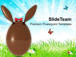 Decorating easter eggs suprise your friends with bunny powerpoint templates ppt backgrounds for slides