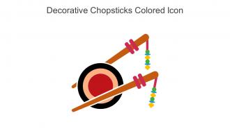 Decorative Chopsticks Colored Icon In Powerpoint Pptx Png And Editable Eps Format