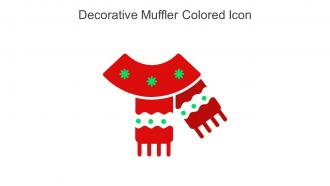 Decorative Muffler Colored Icon In Powerpoint Pptx Png And Editable Eps Format