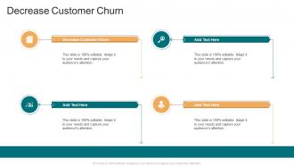 Decrease Customer Churn In Powerpoint And Google Slides Cpb