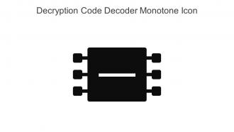 Decryption Code Decoder Monotone Icon In Powerpoint Pptx Png And Editable Eps Format