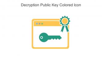 Decryption Public Key Colored Icon In Powerpoint Pptx Png And Editable Eps Format