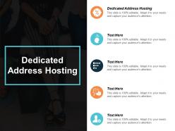 Dedicated address hosting ppt powerpoint presentation gallery files cpb