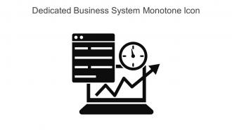 Dedicated Business System Monotone Icon In Powerpoint Pptx Png And Editable Eps Format
