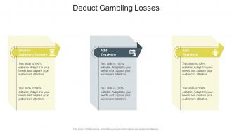 Deduct Gambling Losses In Powerpoint And Google Slides Cpb