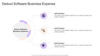 Deduct Software Business Expense In Powerpoint And Google Slides Cpb