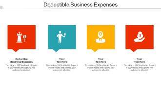 Deductible Business Expenses Ppt Powerpoint Presentation File Graphics Download Cpb
