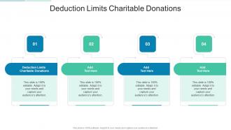 Deduction Limits Charitable Donations In Powerpoint And Google Slides Cpb
