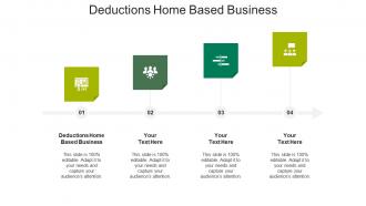 Deductions home based business ppt powerpoint presentation layouts portfolio cpb