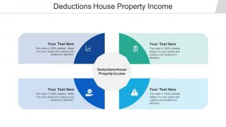 Deductions house property income ppt powerpoint presentation icon guidelines cpb