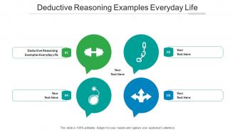 Deductive reasoning examples everyday life ppt infographic template design ideas cpb