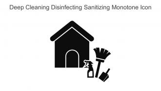 Deep Cleaning Disinfecting Sanitizing Monotone Icon In Powerpoint Pptx Png And Editable Eps Format