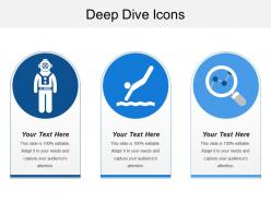 Deep dive icons