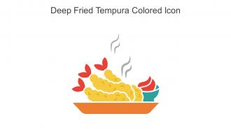 Deep Fried Tempura Colored Icon In Powerpoint Pptx Png And Editable Eps Format