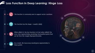 Deep Learning Function Hinge Loss Training Ppt