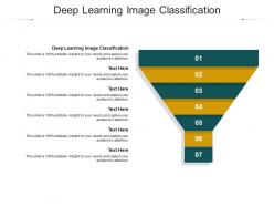Deep learning image classification ppt powerpoint presentation gallery gridlines cpb