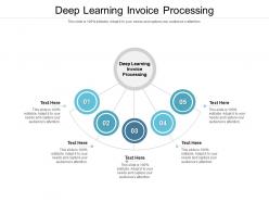 Deep learning invoice processing ppt powerpoint presentation professional information cpb