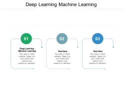 Deep learning machine learning ppt powerpoint presentation show designs cpb