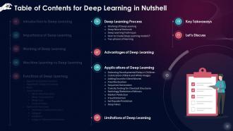 Deep Learning Mastering The Fundamentals Training Ppt Slides Professional