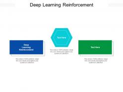 Deep learning reinforcement ppt powerpoint presentation portfolio model cpb