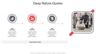 Deep Nature Quotes In Powerpoint And Google Slides Cpb