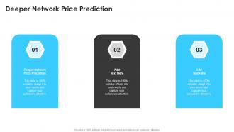 Deeper Network Price Prediction In Powerpoint And Google Slides Cpb