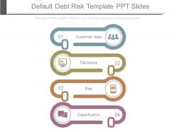Default Debt Risk Template Ppt Slides