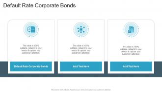 Default Rate Corporate Bonds In Powerpoint And Google Slides Cpb