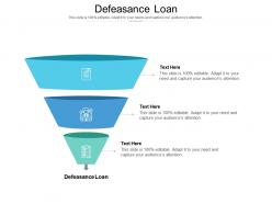 Defeasance loan ppt powerpoint presentation pictures graphic images cpb
