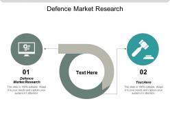 Defence market research ppt powerpoint presentation file template cpb