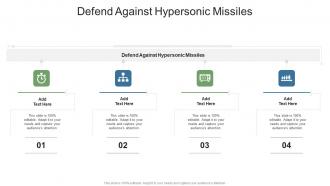 Defend Against Hypersonic Missiles In Powerpoint And Google Slides Cpb