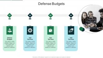 Defense Budgets In Powerpoint And Google Slides Cpb