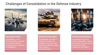 Defense Industry Consolidation powerpoint presentation and google slides ICP Designed Content Ready