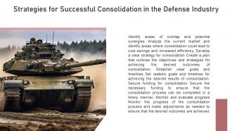 Defense Industry Consolidation powerpoint presentation and google slides ICP Interactive Content Ready