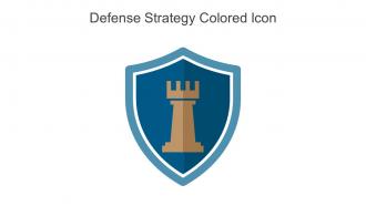 Defense Strategy Colored Icon In Powerpoint Pptx Png And Editable Eps Format