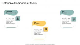 Defensive Companies Stocks In Powerpoint And Google Slides Cpb
