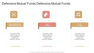 Defensive Mutual Funds Defensive Mutual Funds In Powerpoint And Google Slides Cpb
