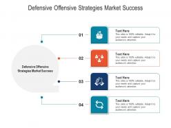 Defensive offensive strategies market success ppt powerpoint presentation icon deck cpb