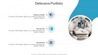 Defensive Portfolio In Powerpoint And Google Slides Cpb