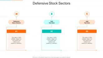 Defensive Stock Sectors In Powerpoint And Google Slides Cpb