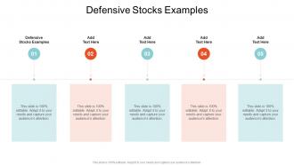 Defensive Stocks Examples In Powerpoint And Google Slides Cpb