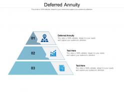 Deferred annuity ppt powerpoint presentation summary graphic images cpb