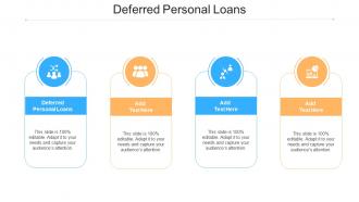 Deferred Personal Loans Ppt Powerpoint Presentation Slides Rules Cpb