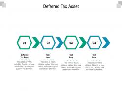 Deferred tax asset ppt powerpoint presentation gallery infographics cpb