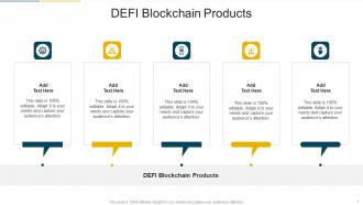 DEFI Blockchain Products In Powerpoint And Google Slides Cpb