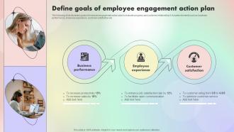 Define Goals Of Employee Engagement Action Assessing And Optimizing Employee Job Satisfaction