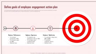 Define Goals Of Employee Engagement Action Plan Strategic Approach To Enhance Employee