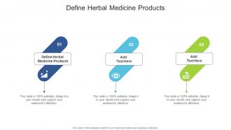 Define Herbal Medicine Products In Powerpoint And Google Slides Cpb